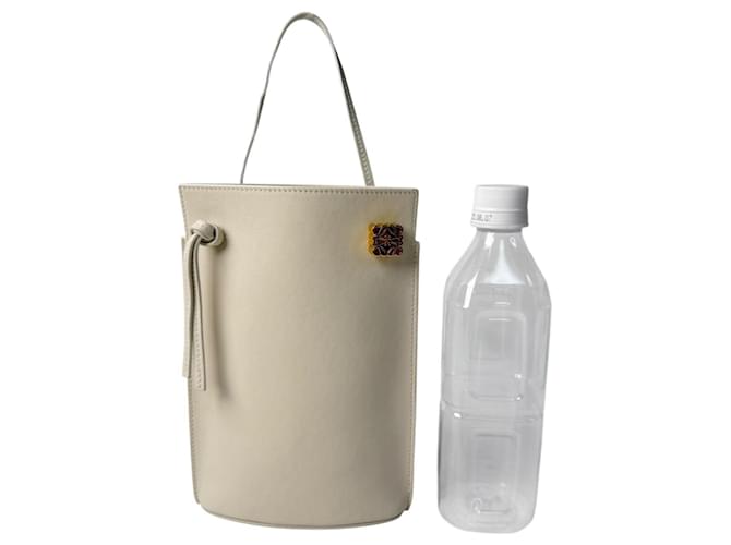 Borsa a Spalla Loewe Dice Pocket Bianco - vista 11