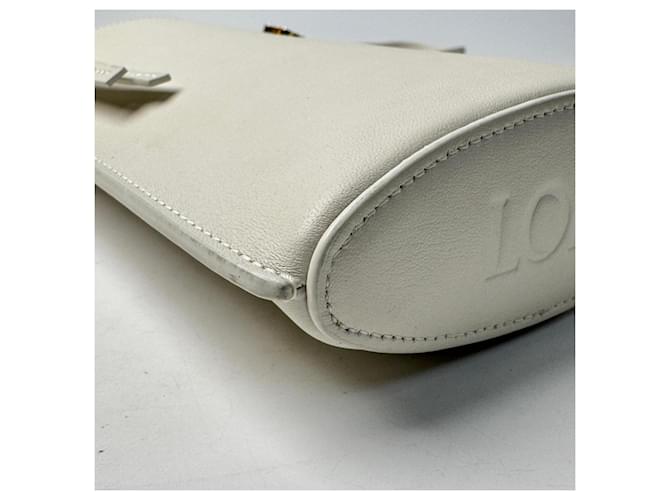 Borsa a Spalla Loewe Dice Pocket Bianco - vista 13