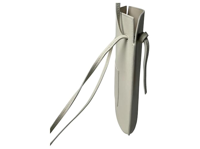 Borsa a Spalla Loewe Dice Pocket Bianco - vista 5