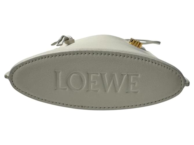 Borsa a Spalla Loewe Dice Pocket Bianco - vista 6
