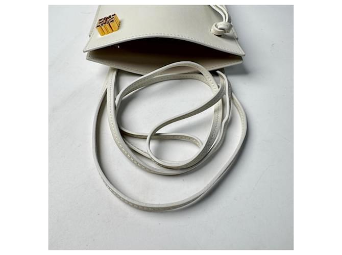 Borsa a Spalla Loewe Dice Pocket Bianco - vista 7