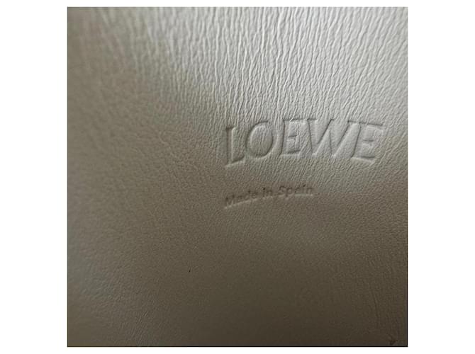 Borsa a Spalla Loewe Dice Pocket Bianco - vista 9