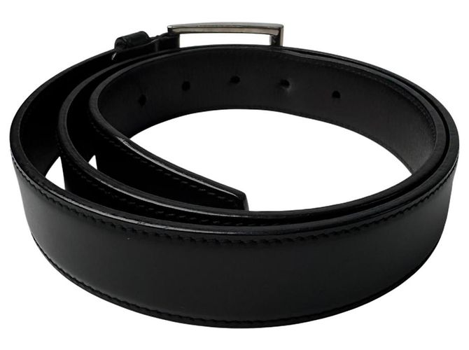 Prada Leather Belt for Men Black - view 2