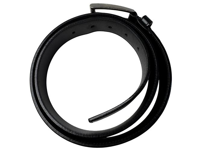 Prada Leather Belt for Men Black - view 3