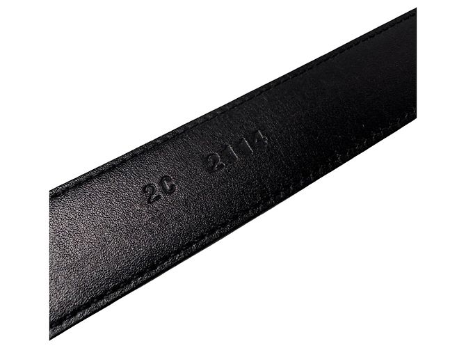 Prada Leather Belt for Men Black - view 6