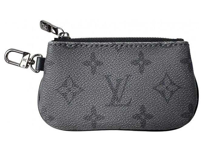 Carteira/Porta-moedas Louis Vuitton Monogram Eclipse para homens Marrom Preto - vista 2