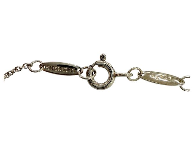 Bracciale charm Tiffany & Co. Elsa Peretti in acquamarina Argento Blu - vista 5
