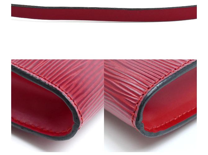 Pochette Louis Vuitton Pochette Accessoires Rosso - vista 5