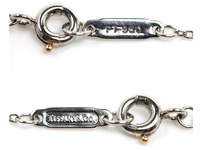Collana Victoria Small in platino Tiffany & Co. - vista 5