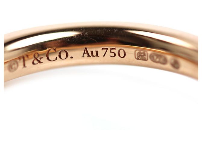 Anello T One in oro rosa 18K di Tiffany & Co. - vista 5