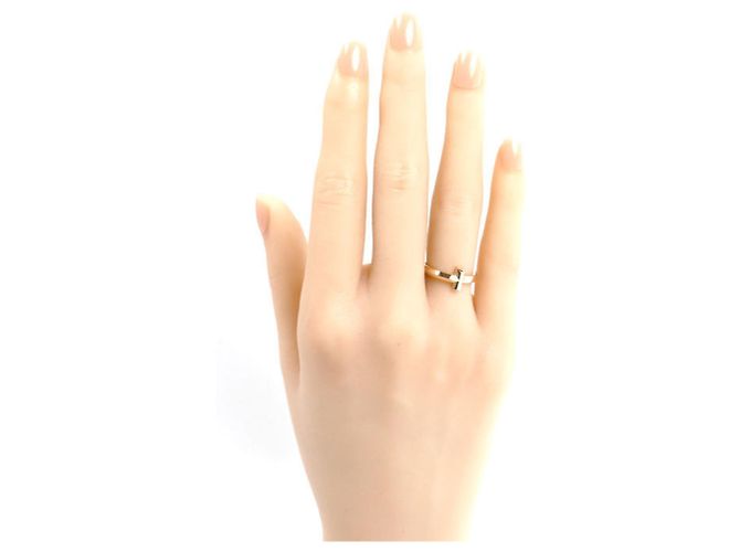 Anello T One in oro rosa 18K di Tiffany & Co. - vista 7
