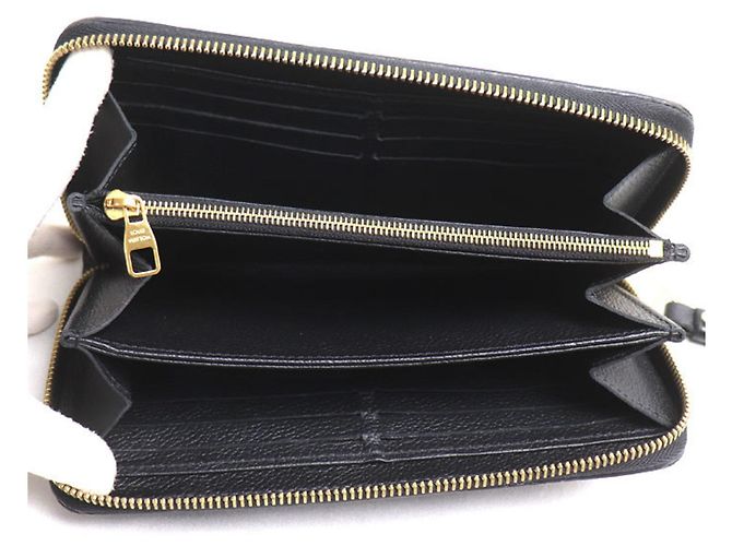 Zippy Long Wallet Louis Vuitton Schwarz - Ansicht 3