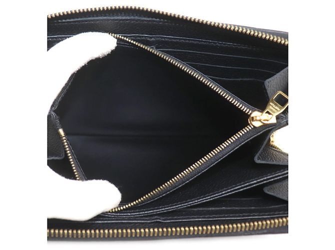 Zippy Long Wallet Louis Vuitton Schwarz - Ansicht 4