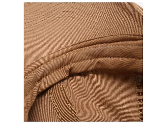 Cappellino Gucci in velluto a coste marrone - vista 9