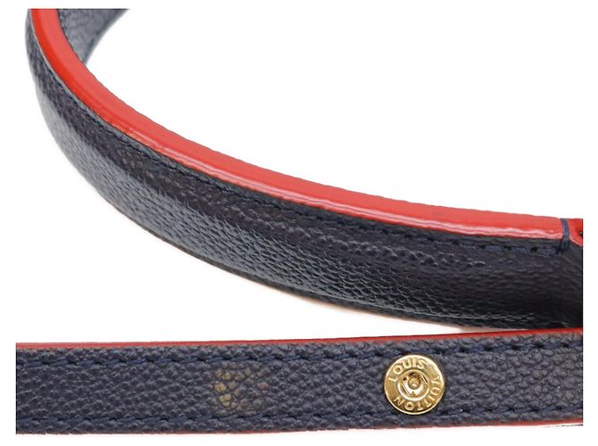 Néonoé Borsa a tracolla Louis Vuitton Empreinte Marine Rouge Neo Noe MM Blu navy - vista 10