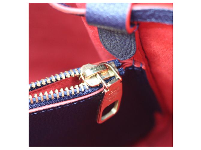 Néonoé Borsa a tracolla Louis Vuitton Empreinte Marine Rouge Neo Noe MM Blu navy - vista 12