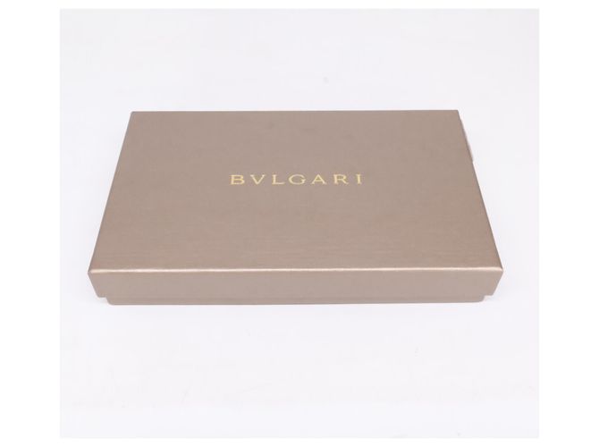 Bulgari Bvlgari Black Leather Long Wallet - view 10