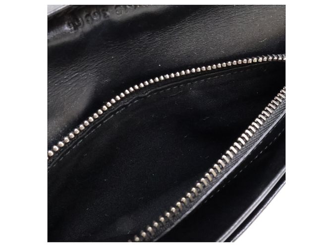 Bulgari Bvlgari Black Leather Long Wallet - view 8