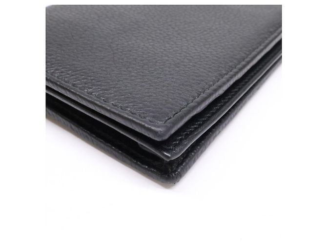 Bulgari Bvlgari Black Leather Long Wallet - view 9