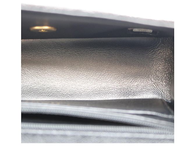 Chanel AS2431 Caviar Top Handle Mini Matelassé 20 Shoulder Bag Nero - vista 10