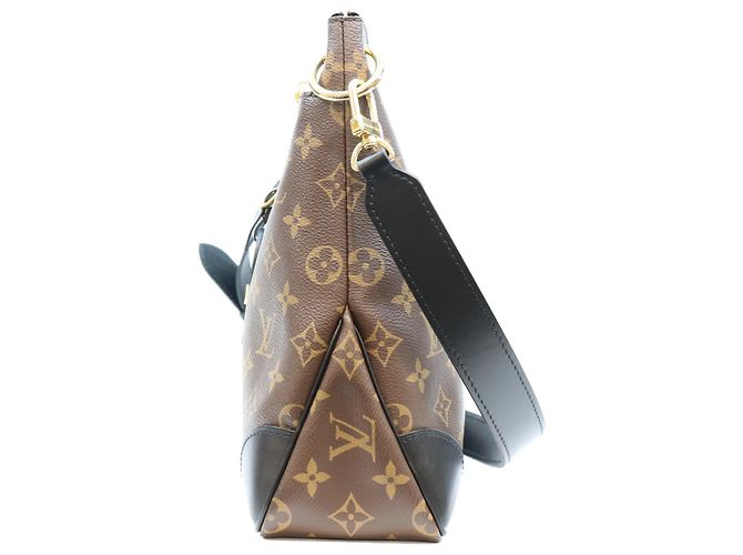 Borsa a Spalla Louis Vuitton Monogram Odeon NM Marrone - vista 2