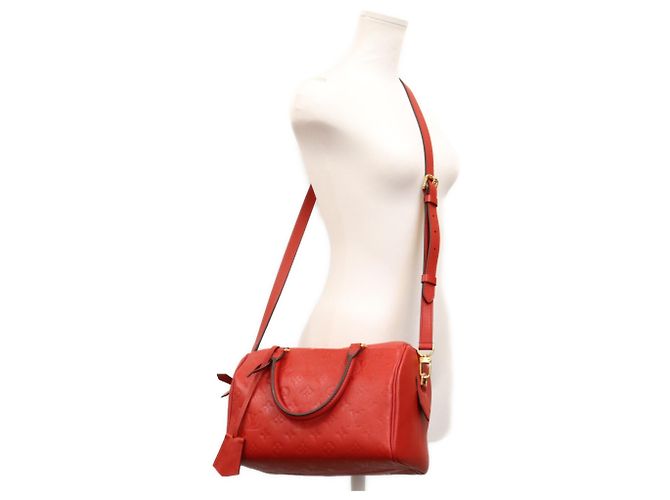 Louis Vuitton Empreinte Cerise Speedy Bandoulière 25 Rot - Ansicht 15