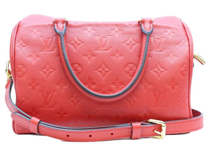 Louis Vuitton Empreinte Cerise Speedy Bandoulière 25 Rot - Ansicht 3