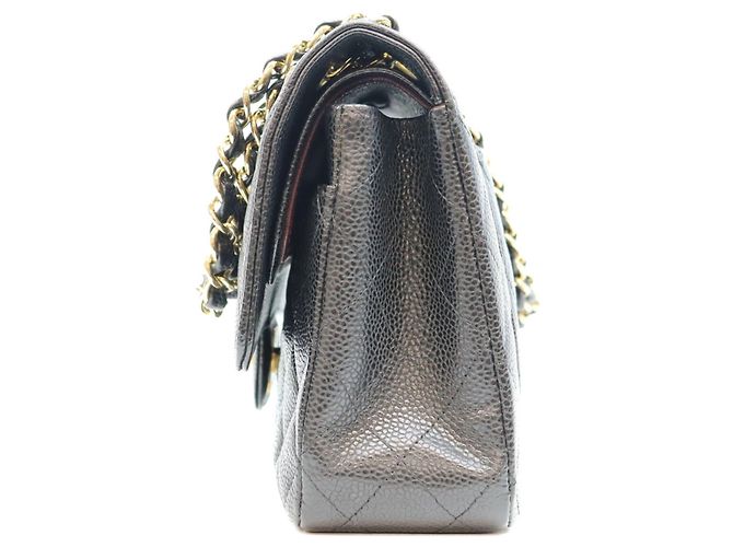 Chanel A01112 Caviar Matelassé 25 Borsa a Spalla Nero - vista 2