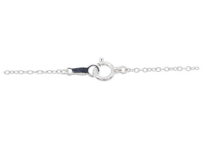Autre Marque Collana in oro bianco Au750 e oro nero con diamanti Argento - vista 5