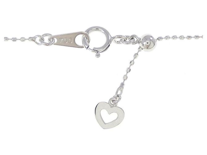 Autre Marque Collana in oro bianco Au750 e diamanti Argento - vista 5