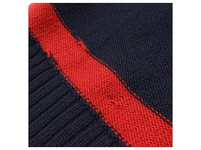 Gucci Wollmütze mit Interlocking G Logo Blau - Ansicht 4