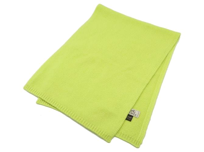 Hermès Bufanda de cachemira Hermes Verde - vista 2