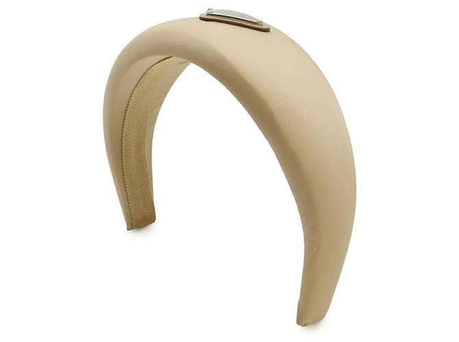 Prada Nylon Haarband Beige - Ansicht 3