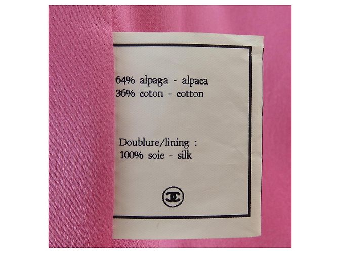Chanel P03844W02167 94A Chaleco de mezcla de cachemira Rosa Roja Amarillo - vista 3