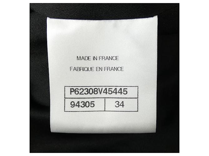 Chaqueta Chanel Negro Beige - vista 4