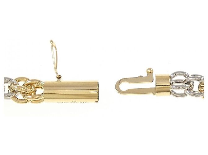 Autre Marque Collana Au750/PT850 D'oro - vista 5