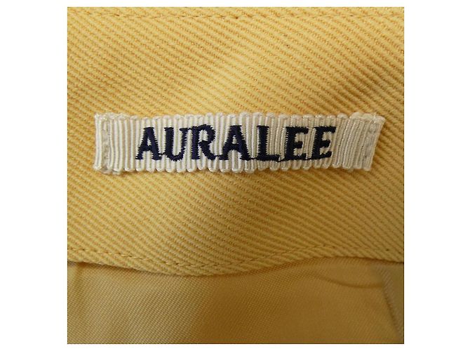 Autre Marque AURALEE A20AP02MS Hose Gelb - Ansicht 4