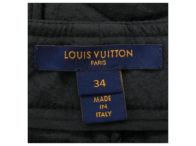 Falda Louis Vuitton Negro Blanco - vista 5