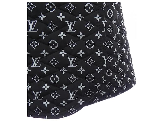 Falda Louis Vuitton Negro Blanco - vista 7