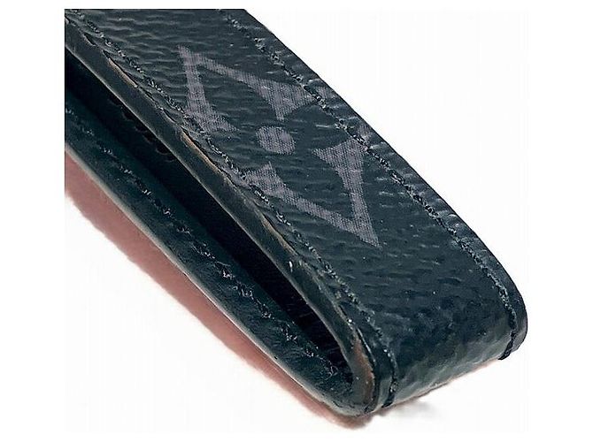 Louis Vuitton Porte Cles Dragonne Monogram Portachiavi Nero - vista 8