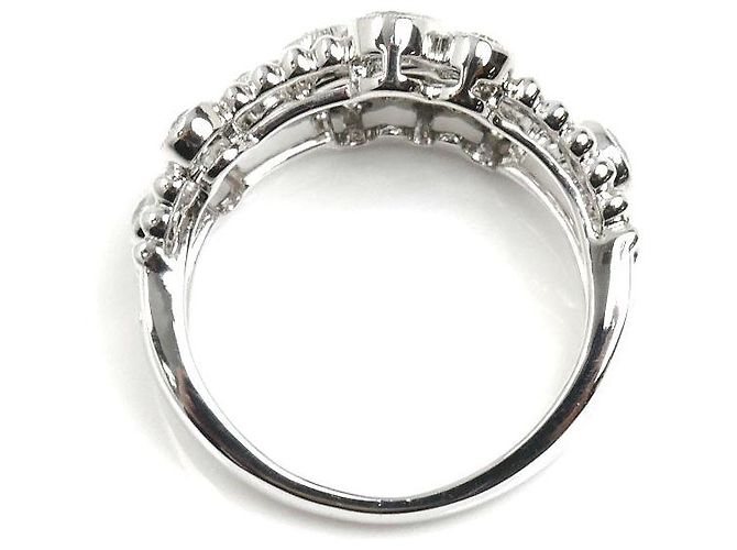 Autre Marque Au750 Weißgold Diamantring Golden - Ansicht 4