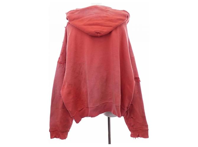 Autre Marque Sudadera de algodón READYMADE Roja - vista 2