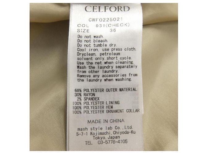 Autre Marque CELFORD Kleid Beige - Ansicht 3