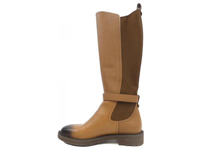 Stivali alti Salvatore Ferragamo Marrone - vista 2