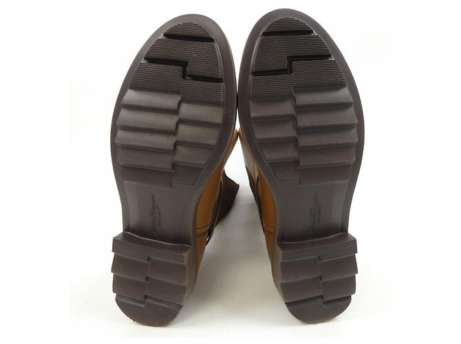 Stivali alti Salvatore Ferragamo Marrone - vista 4