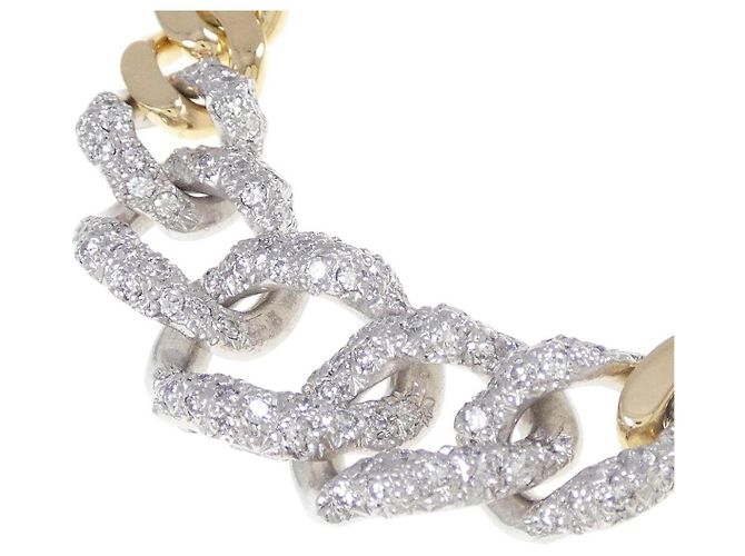 Autre Marque Collana con Diamanti Au750 D'oro - vista 3