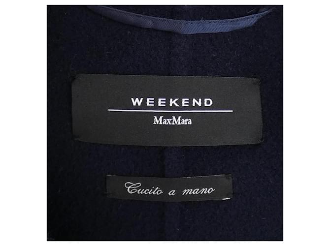 Cappotto Max Mara weekend Blu Blu navy - vista 4