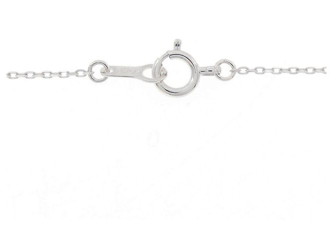 Autre Marque Collana in oro bianco 10K e diamanti Argento - vista 5