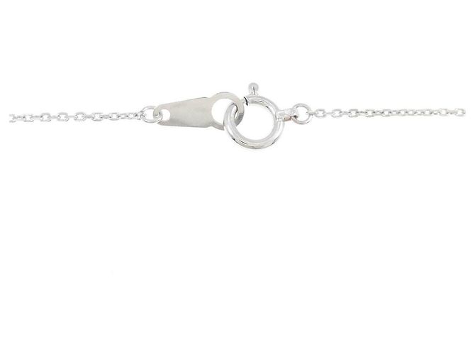 Autre Marque Collana di Diamanti Pt900 Pt850 Argento - vista 5