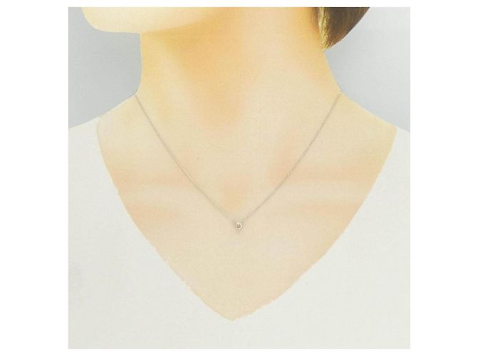 Autre Marque Collana in Diamanti Au750 Argento - vista 6